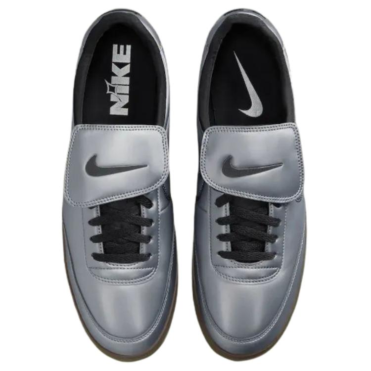 Nike Killshot 2 Leather Premium Tiempo Pack - Sneakers Unisex Grigio Freddo Metallico Gomma Nera-Marrone Scuro IM4842-099