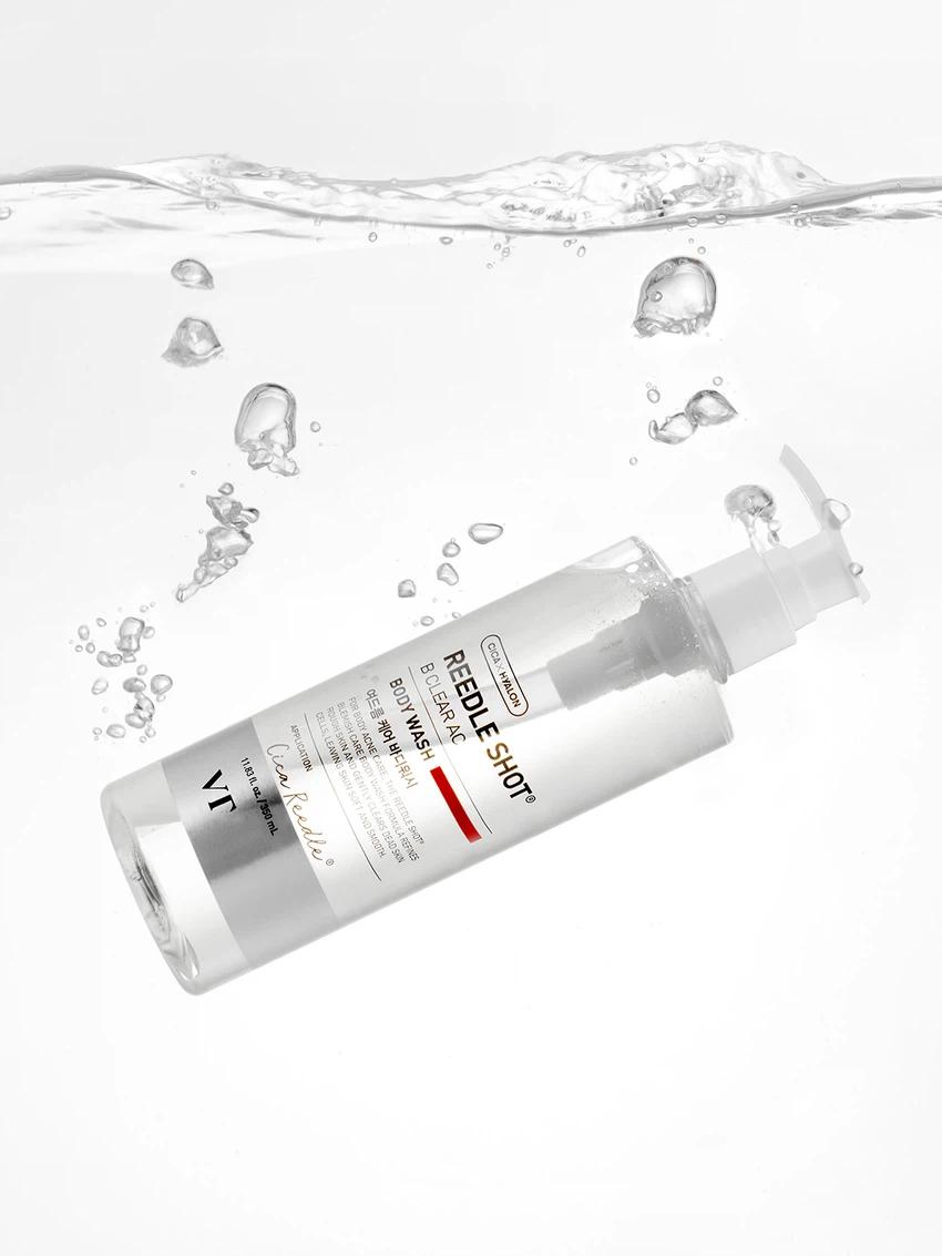VT Cosmetics Reedle Shot B Clear AC Body Wash 350ml Acne Vlekken Verzorging white