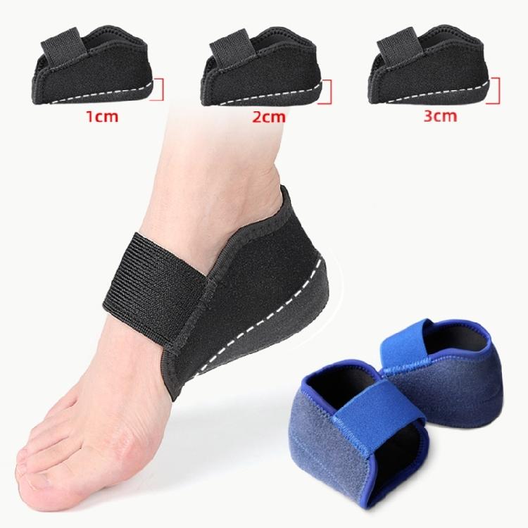 Adult Orthopedic Washable Heel Pads With Arch Support Height Increase Shoe Insoles Adjustable Elastic Bandage Inserts