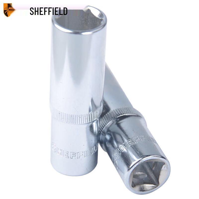 SHEFFIELD 1/2-inch Drive Metric 6-Point Deep Socket