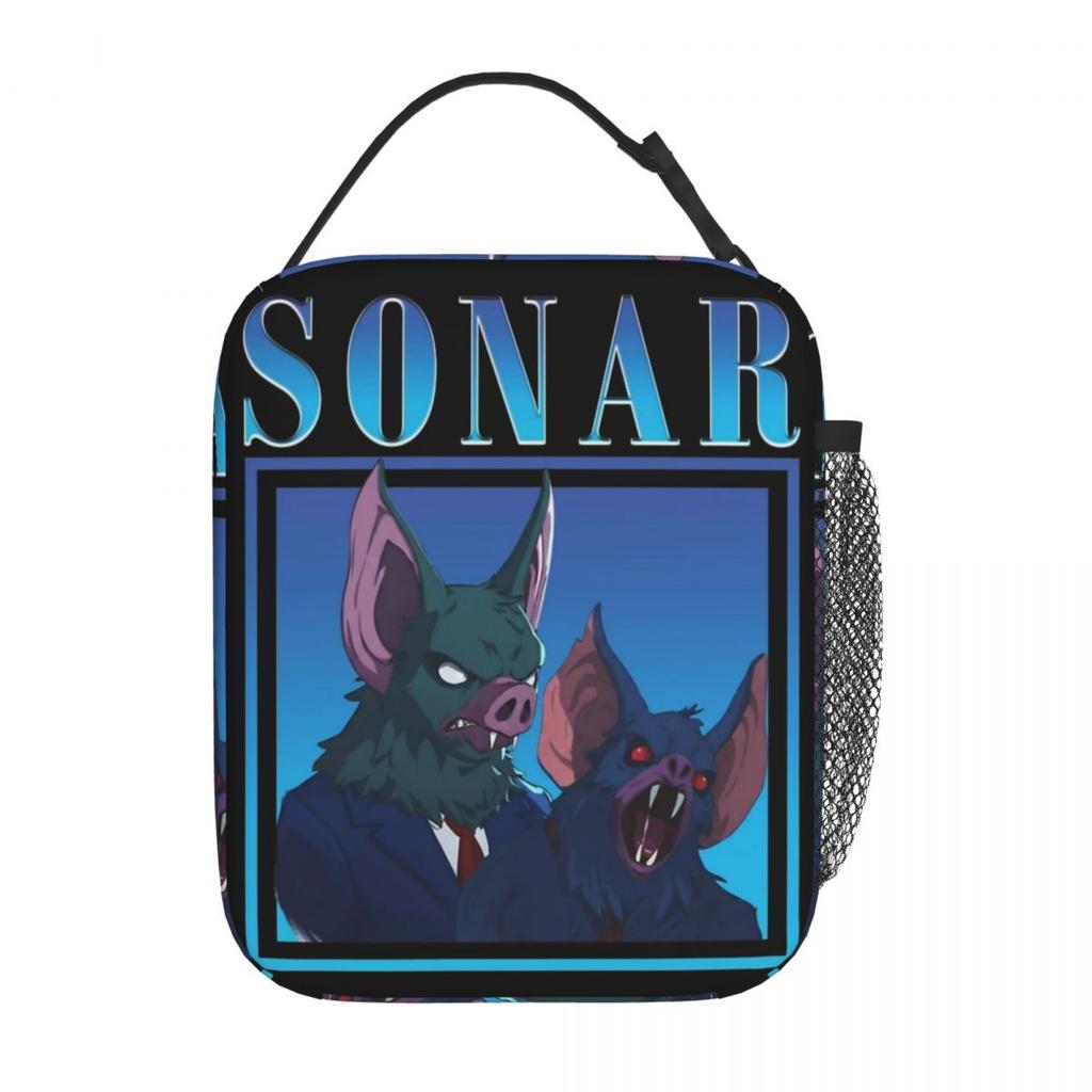 Dispatch Video Game Thermal Insulated Lunch Bags for Travel Portable Food Container Bags Men Women Thermal Cooler Lunch Box