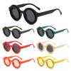 Fashion Retro Round Sunglasses Vintage Street Sun Glasses Hip Hop Cool Punk Shades for Men