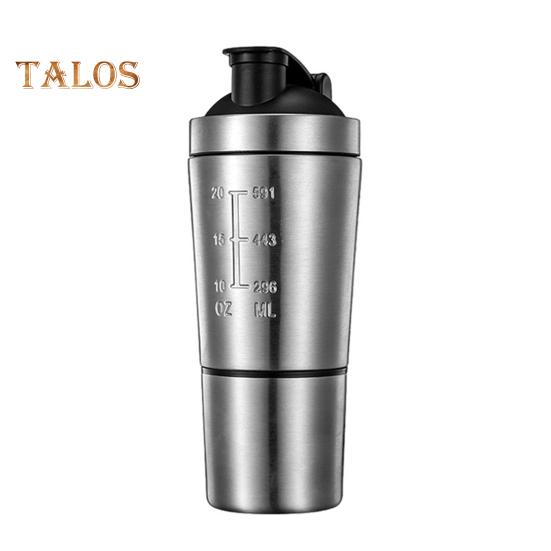 

Чашка для воды из нержавеющей стали, 791 мл, чайник для спортивных напитков на открытом воздухе с крышкой, пищевая двухслойная бутылка с большим отверстием для смешивания порошка сывороточного протеина для серебряный