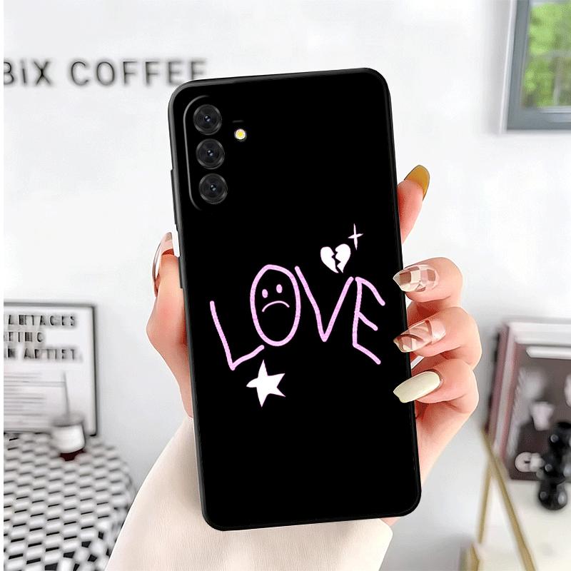 Lil Peep Hellboy Liebe Weiche Handyhülle für Samsung A17 A37 A57 A16 A26 A36 A56 A15 A25 A35 A55 A14 A24 A34 A54 A13 A23 A33 A53 A5
