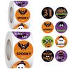 500Pcs/Roll Halloween Candy Bag Sticker Decorative Closures Seal Label Envelope Paster With Strong Adhesive Backing