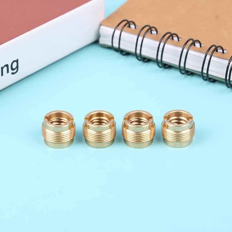 4 Stück Mikrofonklemmen Schrauben Gewindeadapter Konverter Umwandlungsmutter Adapter