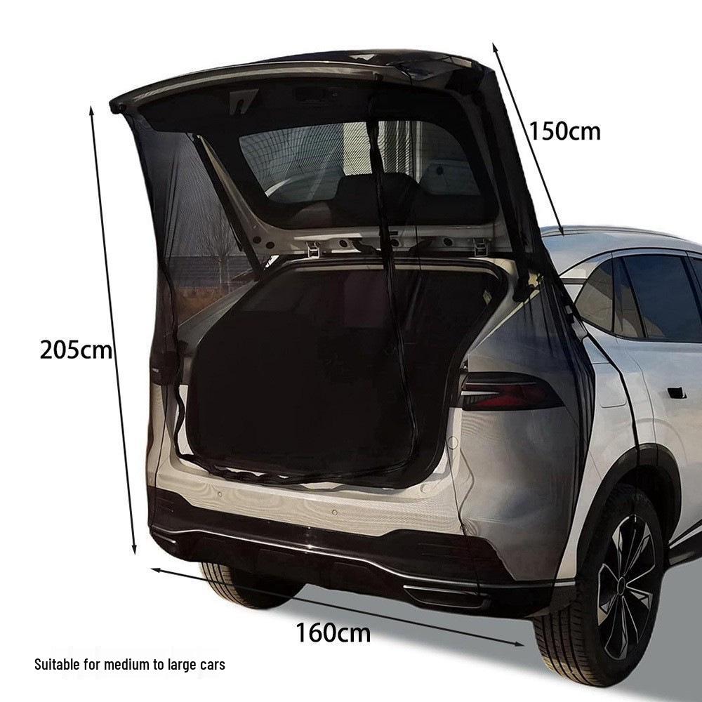 Outdoor Camping RV Anti-Mosquito Mesh Door Curtain with Magnetic Closure