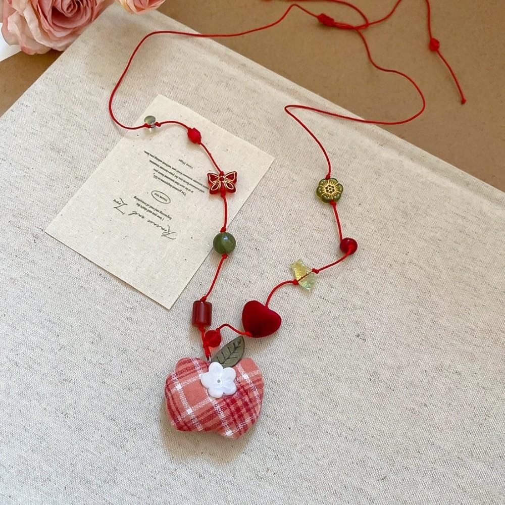 Crystal Bohemian Choker Jewelry Clavicle Necklace Korean Fruit Beaded Necklace  Beach Vacation