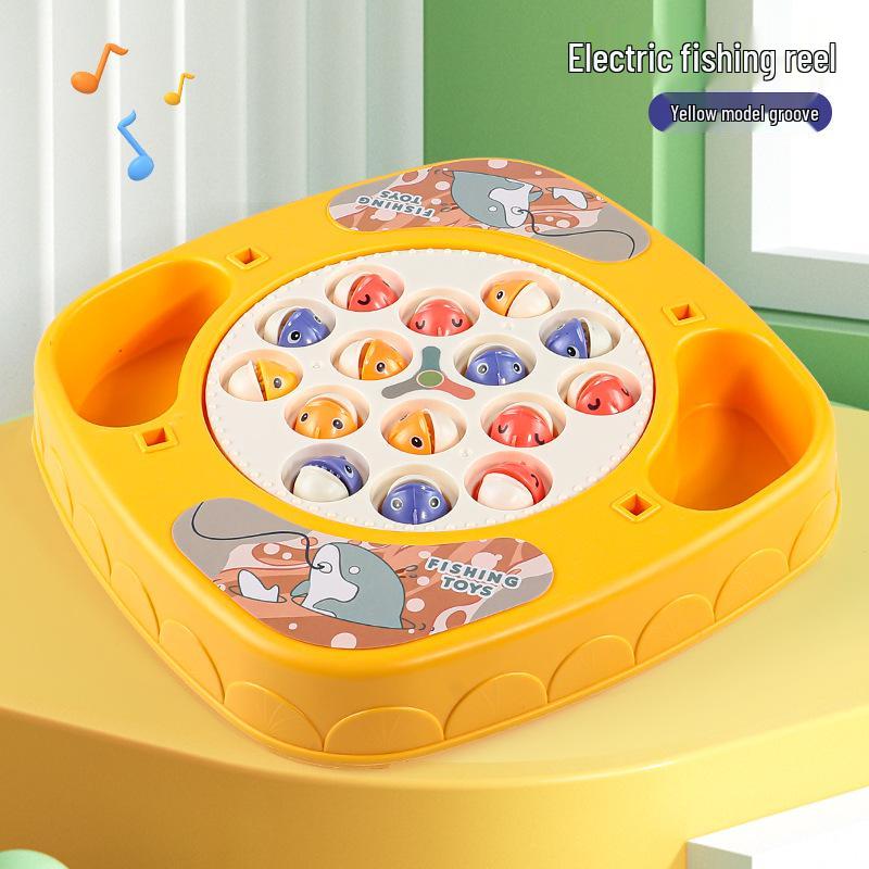 Children s Rotating Magnetic Fishing Toy with Music - Educational, Multifunctional Gift Standard Version