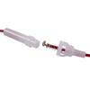 Shufearo Red Wire White Screw Type Cap Inline 6mm X
