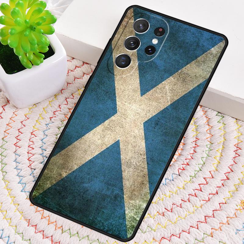 

Country Flags Scotland Scottish Europe Flag Phone Case for Samsung Galaxy note 10 pro S26 Ultra S23 S24 FE S25 S21 S22 PLUS Cove Galaxy S25 Ultra