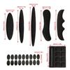 Helmet Padding Kit 27Pcs Bicycle Replacement Universal Foam Pads Set for MTB Bike Motorcycle Cycling Sportswear Accessories