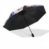 1pc Demon Slayer Automatic Open/Close Umbrella, Lightweight Design for Everyone, Halloween & Christmas Gifts - Ideal for Daily, Formal, Party Use, For
