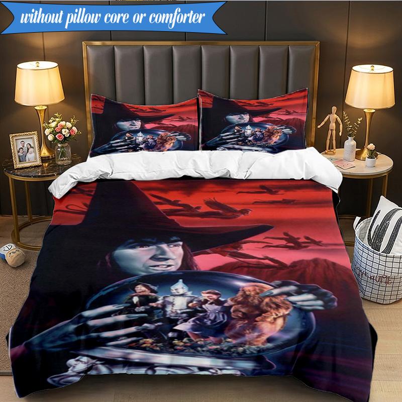 Wonderful Wizard Adventure 3pcs K-pop Music Group Bedding set,Ideal for Bedroom, Dormitory,Including Duvet Cover And 2pcs Pillowcases,Fan Gifts