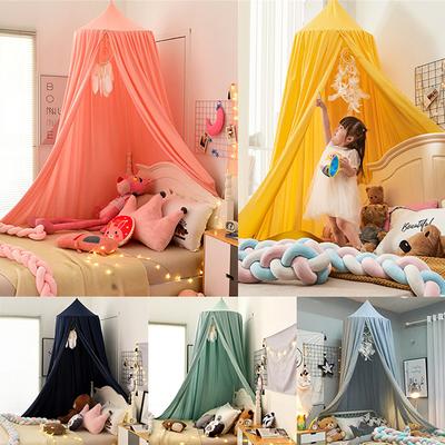 Dětská moskytiéra pro děvčata do postýlky Princezna moskytiéra Povlečení se zavěšenou kopulí Dětská postýlka Baldachýn Stan Závěs Dekorace pokoje