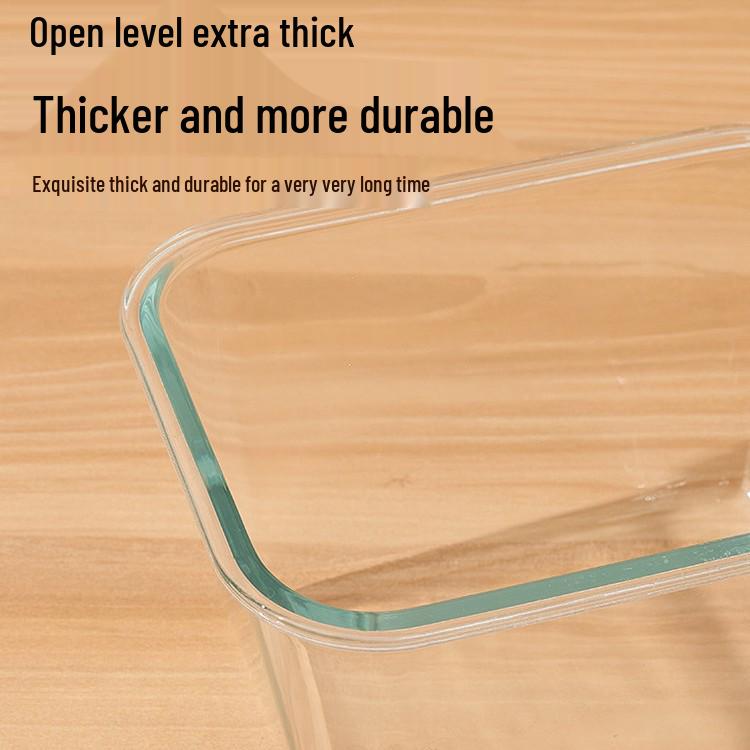 Glass Kimchi Jar with Lid - Sealed Pickled Radish Container