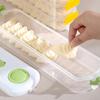 Multi-layer Wonton Storage Container with Lid, Stackable Fresh-Keeping Organizer.