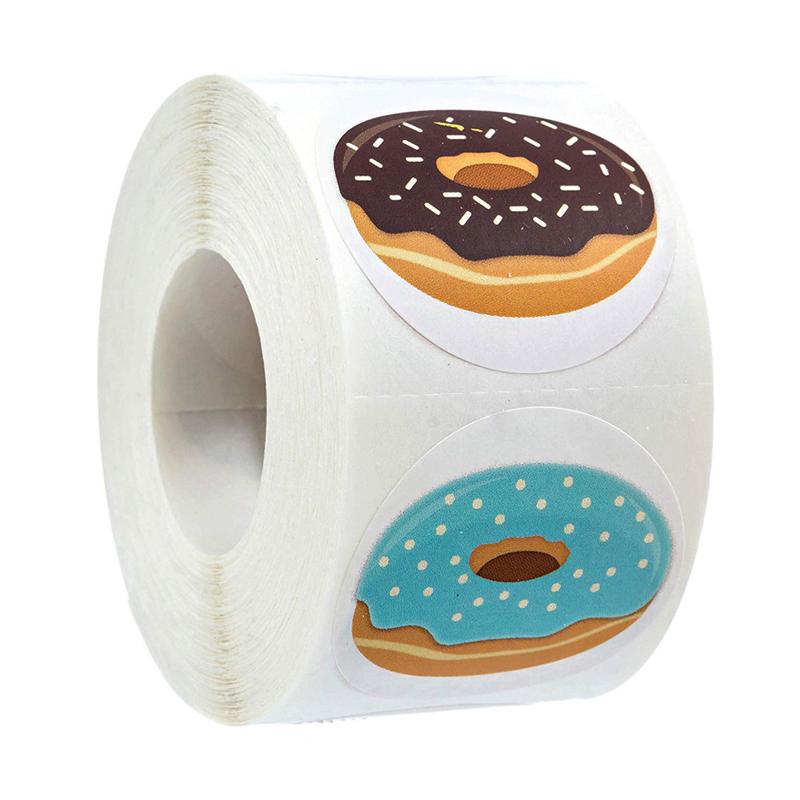 Stickers 500 Pcsroll Face Encouragement Reward Sticker Children Toy Decoration Sticker Label