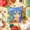 Anime L-Lucky Star Pillow Case Plush Fabric Soft Double-Sided Printed Sofa Warm Winter Home Gift Cushion Cover