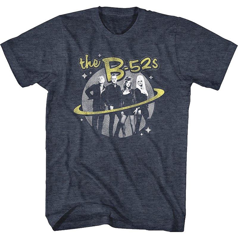 

Pop in 1976 The B52s New Wave Band Was Founded in Athens Georgia American Retro Streetwear Tshirt 4XL