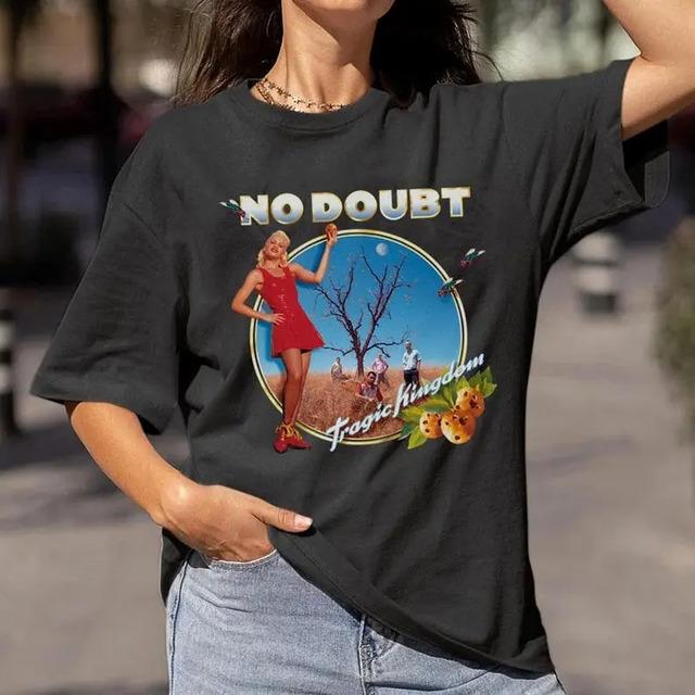 Camiseta Vintage De No Doubt Tragic Kingdom, Camiseta De Ban XXXL