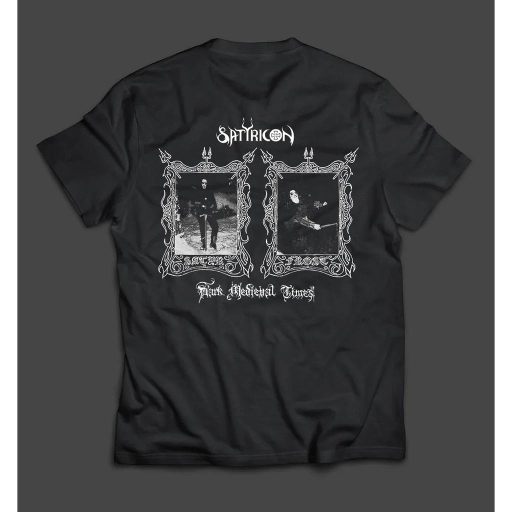 Satyricon Dark Medieval Times T Shirt Men Women Cotton Tees Short Sleeve Brand T-shirt Vintage Hip Hop Tops Men's Clothing