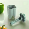 2-in-1 Fruit Pepper Corer Seed Removing Tool Portable Household Kitchen Utensil Reusable ABS Vegetable Core Puller