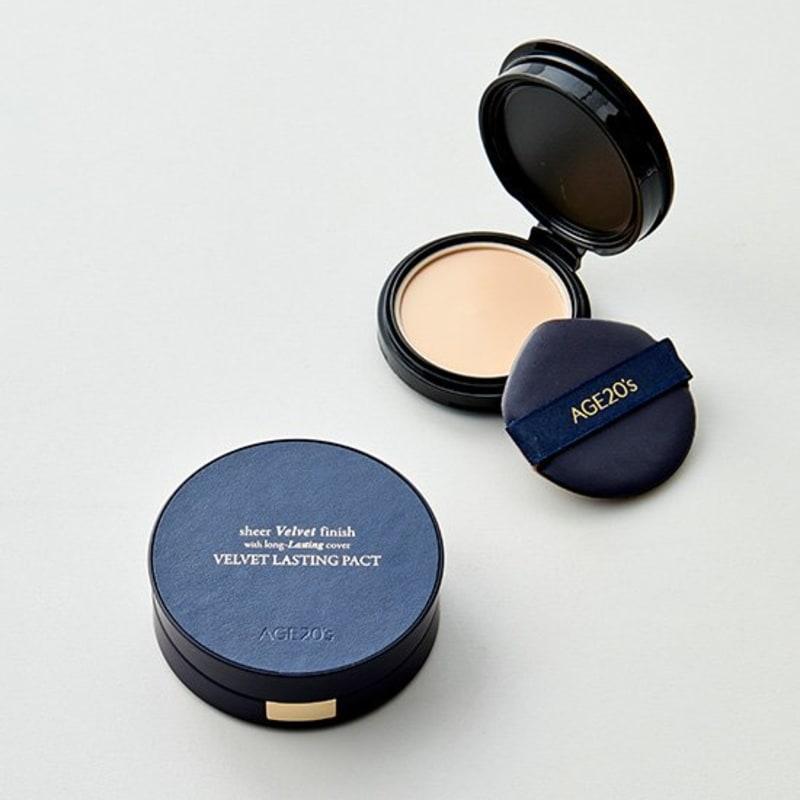 

[Age20 s] Бархатная стойкая пудра 2 вида (Выберите 1) No. 23 Medium Beige