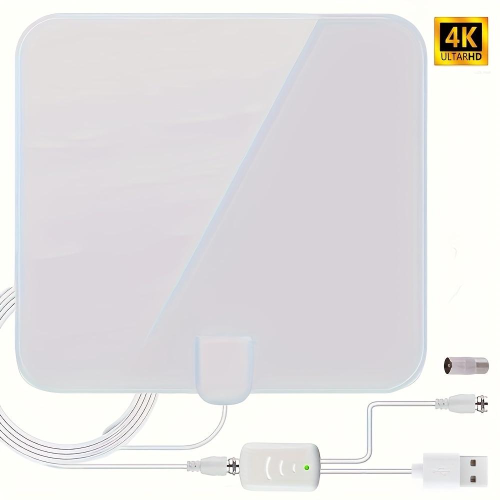 HD Digital TV Antenna Supports 4K 1080p Indoor Amplifier Signal Booster
