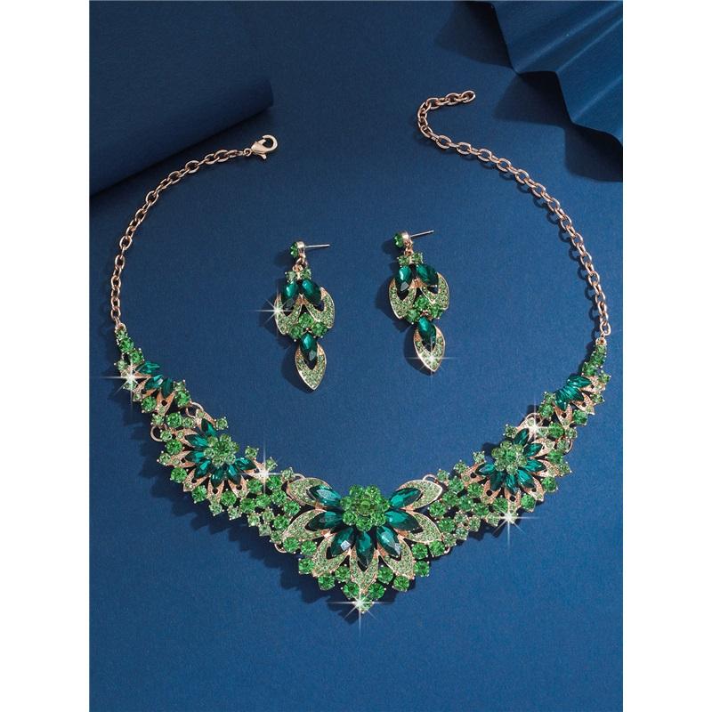 Necklace And Earring Set - Fashion Accessories Set - Wedding Jewelry Set For The Bride