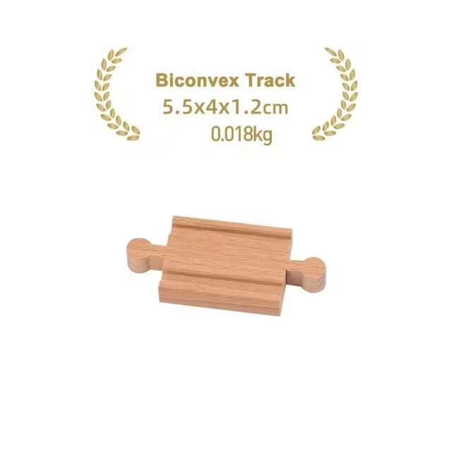 All Kinds of Wooden Track Accessories Beech Wood Railway Toys Fit For Brand Wooden Train Tracks Education Toys For Children