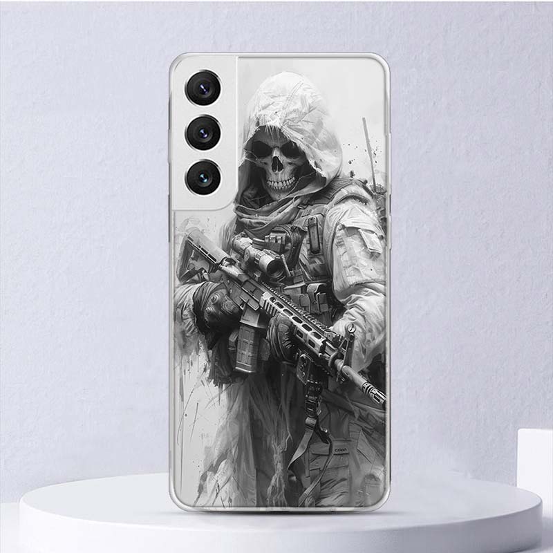 Military Army Special Forces Soft Case For Samsung Galaxy S25 S24 S23 S22 Ultra Phone Cover S20 FE S21 Plus S25 Edge + Funda Coq