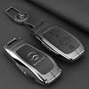 ZJH5   Leather Smart Remote Key Protector Car Key Case Cover For Mercedes Benz A C E S GLC GLE GLB W204 W205 W206 W212 W213 W221 W223