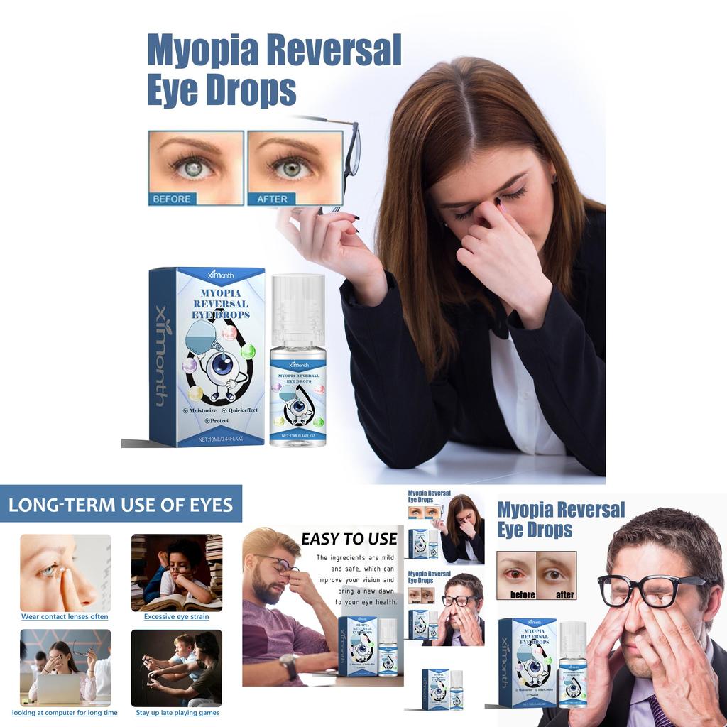 Ximonth Eye Drops Soothing Hydrating Relief For Eye Fatigue And Dryness 13ml