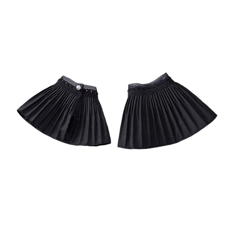 

Womens Vintage Sheer Floral Lace Wrist Gloves Elastic Lace Bowknot Arm Cuff Girls Bridal Arm Cuffs for Wedding Party 1