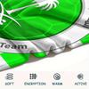 1PC Saudi Senior National Football Team Patterned Flannel Blanket Suitable For All Seasons for Home Decor Warmth and Comfort Gifts Holiday Present