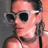 Vintage Oversized Sunglasses Women Brand Designer Candy Colors Mirror Sun Glasses Female Retro Big Frame Oculos De Sol Mujer