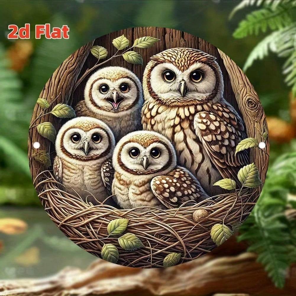 Handmade Metal 2D Wall Art Home Decor Holiday Gift Tin Sign