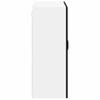 vidaXL Wall Cabinet LUCCA Black 80 x 31 x 80 cm Particleboard