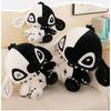 Adorable Dark Ghost Plush Pillow Toy Perfect For Children As A Trendy Gift
