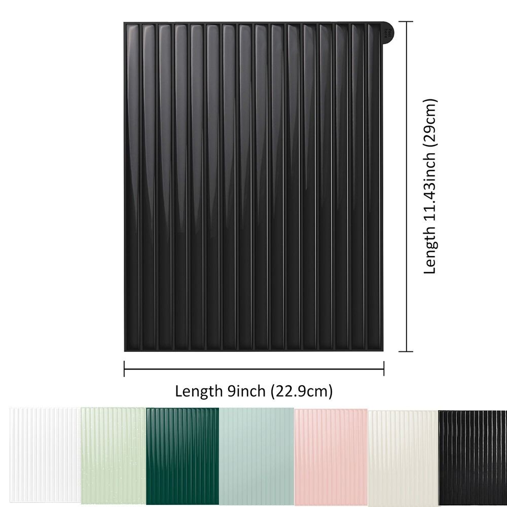 Modne Samoprzylepne Płytki Backsplash Peel and Stick 11,4*9 cali Płytki Ścienne 3D Odporne na Olej Dekoracja Domu Naklejka Płytka do Kuchni Łazienki