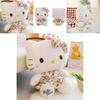Cute Cartoon Wealthy Kt Cat Plush Toy Doll Pillow Pig Doll Machine Girls Birthday Gift Wholesale 32cm 40cm 50cm 60cm