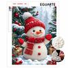 Christmas Snowman Pearl Painting Art Painting Kit Handmade Diy Home Decoration Painting