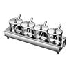 304 Stainless Steel Spice Jar Organizer Set