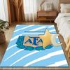 Argentina Football club Printed Office Carpet Chair Cushion  Entryway Rug, Rugs for Living Room, Bedroom Christmas gifts
