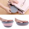 Collapsible Bowl Portable Tableware Expandable Outdoor Compression Travel Camping Picnic Anti-Spill Food Container for Baby Kids
