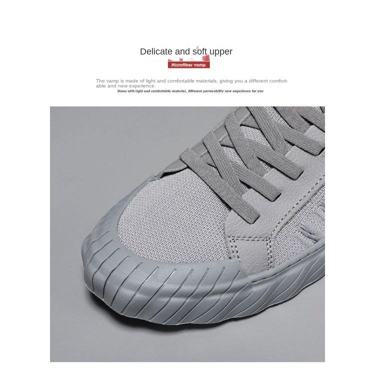 Labor Protection Men's Shoes Summer Breathable Canvas Shoes Men Construction Site Work All Match Non-slip Sports Leisure Shoes Men