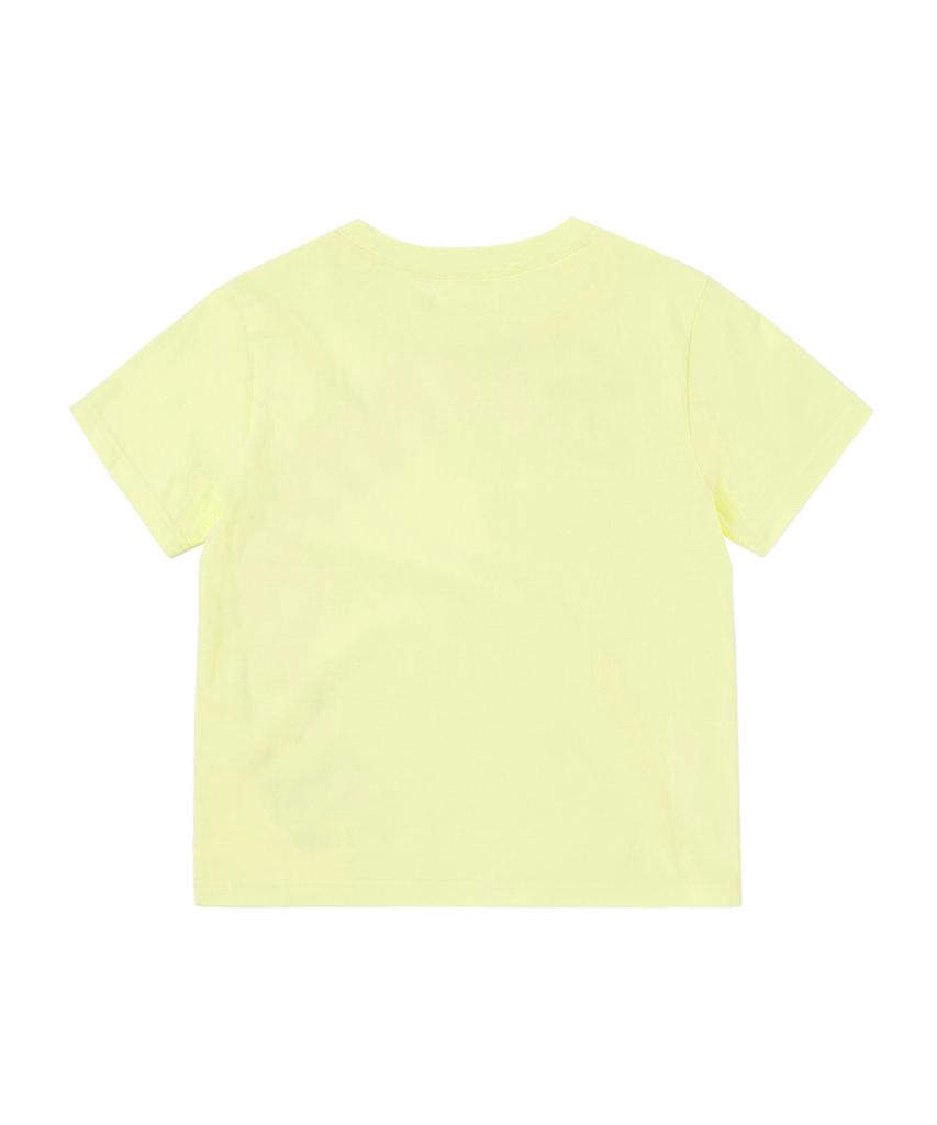 Sseonegteu Big Wave Logo Tee - Lemon