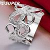 925 Sterling Silver AAA Zircon Heart Ring Jewelry