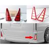 Car L-ed Reflector Lamp Rear Fog Lamp Rear Bumper Light Brake Light Fit for NOAH VOXY 80 Series(Model 2)
